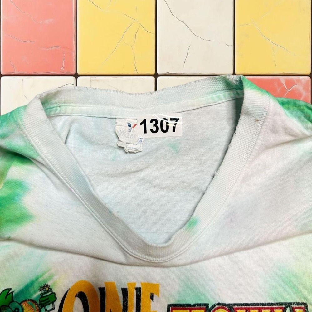 Vintage 90s One Tequila Two Tequila Three Tequila Floor‎ Cancun T-Shirt Large - Picture 7 of 8